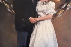 Michelle Web and Jason 1989 Prospector ball